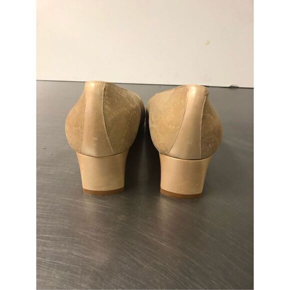 Attica Smart Women’s Italian Tan Pump Heels Size EU 37 (6.5) - Picture 3 of 11